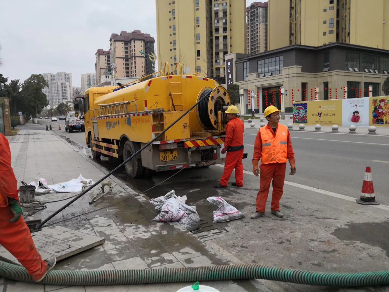 东宁排污管道清淤-管道清洗